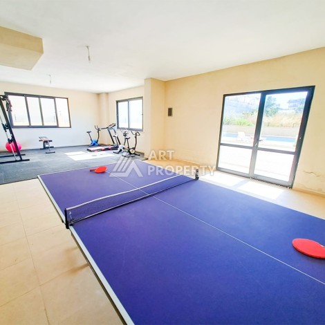 Новые апартаменты 1+1 в комплексе с инфраструктурой в элитном районе Алании Каргыджак - Ракурс 11