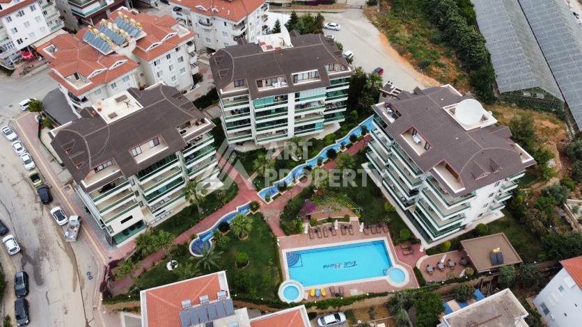 Квартира 2+1 в отличном комплексе с полной инфраструктурой в районе Оба - Ракурс 6