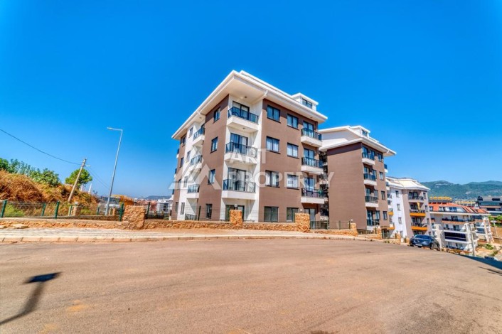 Двухуровневая видовая квартира 3+1 с новой мебелью в новом доме в Оба! - Ракурс 31