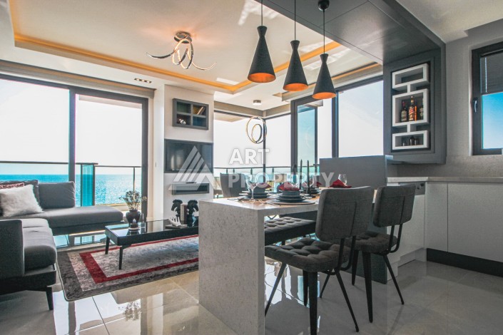 Шикарная квартира 2+1  с видом на море на первой береговой линии - Ракурс 6