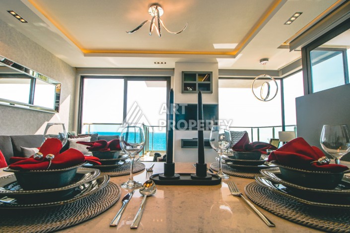 Шикарная квартира 2+1  с видом на море на первой береговой линии - Ракурс 7