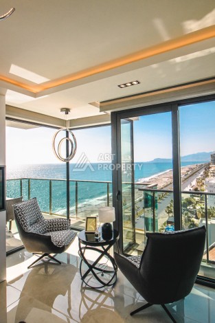 Шикарная квартира 2+1  с видом на море на первой береговой линии - Ракурс 22