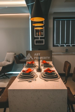 Шикарная квартира 2+1  с видом на море на первой береговой линии - Ракурс 32