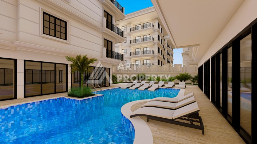 Премиум апартаменты 1+1 в 300 метрах от пляжа Клеопатра - Ракурс 7