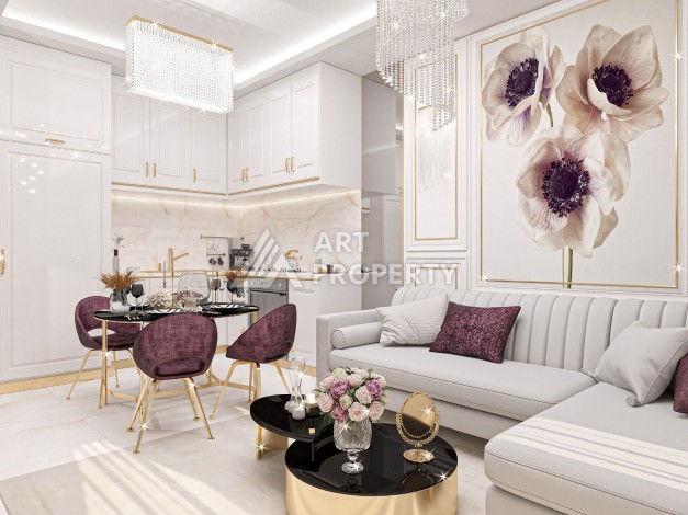 Премиум апартаменты 1+1 в 300 метрах от пляжа Клеопатра - Ракурс 9