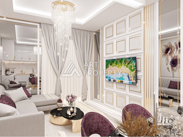 Премиум апартаменты 1+1 в 300 метрах от пляжа Клеопатра - Ракурс 13