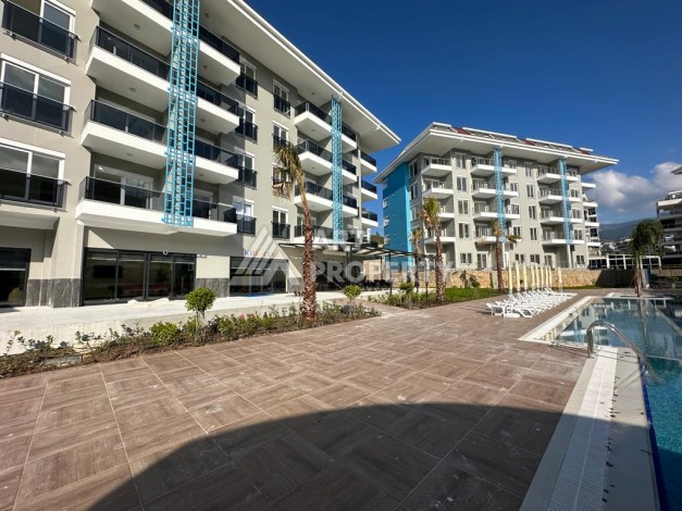 Двухуровневая квартира 2+1 в новом комплексе элитного района Кестел рядом с морем - Ракурс 17