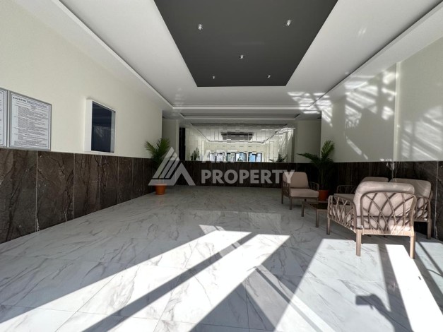 Двухуровневая квартира 2+1 в новом комплексе элитного района Кестел рядом с морем - Ракурс 19