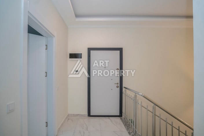 Двухуровневая квартира 2+1 в новом комплексе элитного района Кестел рядом с морем - Ракурс 38