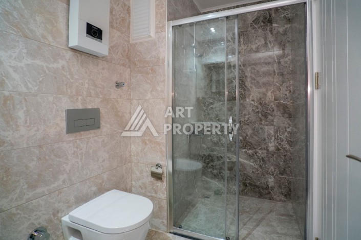 Двухуровневая квартира 2+1 в новом комплексе элитного района Кестел рядом с морем - Ракурс 43