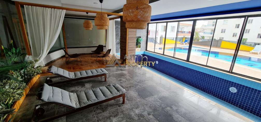 Просторная квартира в новом современном комплексе, Махмутлар, Алания, 100 м2 - Ракурс 26