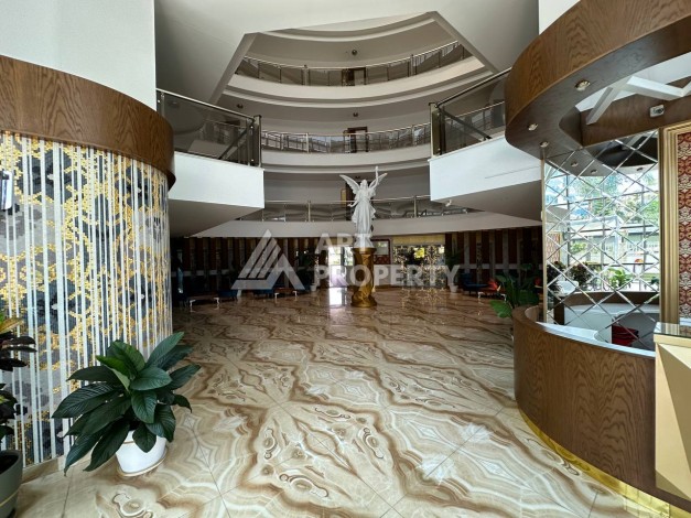 Квартира 1+1 с прямым видом на море в районе Махмутлар - Ракурс 8