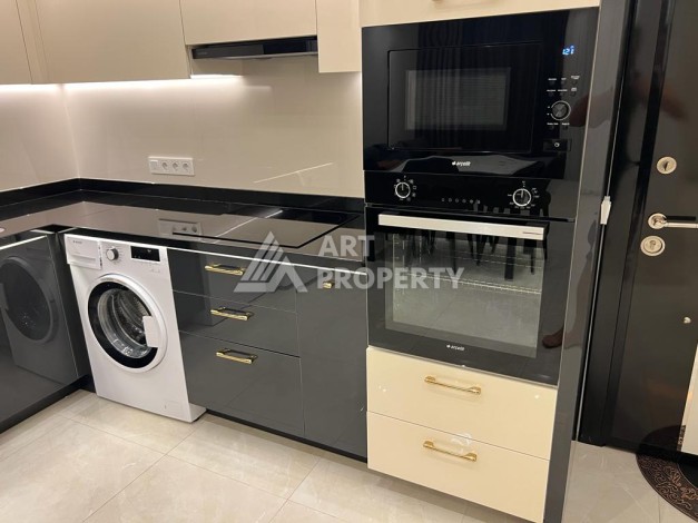 Квартира 1+1 в комплексе премиум класса от известного застройщика в районе Махмутлар - Ракурс 14