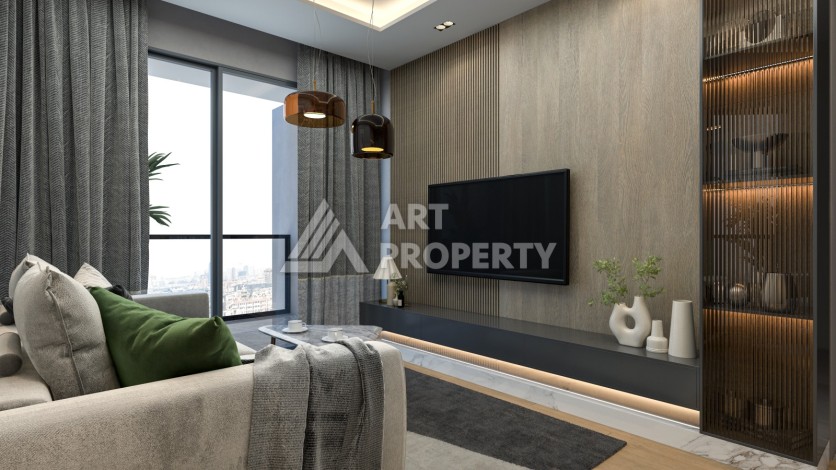 Квартиры 1+1 и студии по выгодным ценам в 600 м от моря. Мерсин,Томюк. - Ракурс 8