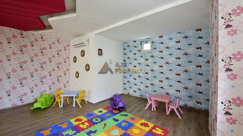 Трехкомнатная квартира с панорамным видом на Средиземное море в районе Махмутлар, Алания,120 м2 - Ракурс 16