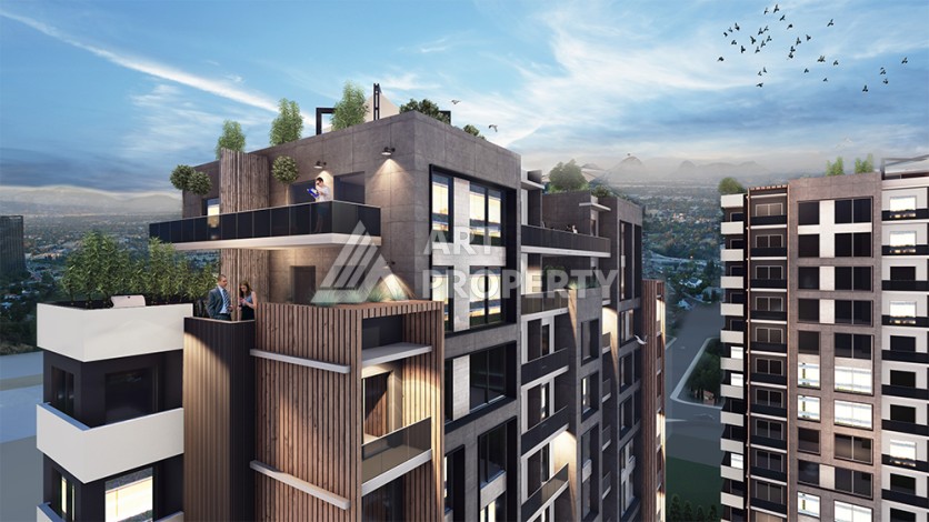 Уютные квартиры разных планировок от 60 кв.м. в Мерсине, Тедже - Ракурс 2