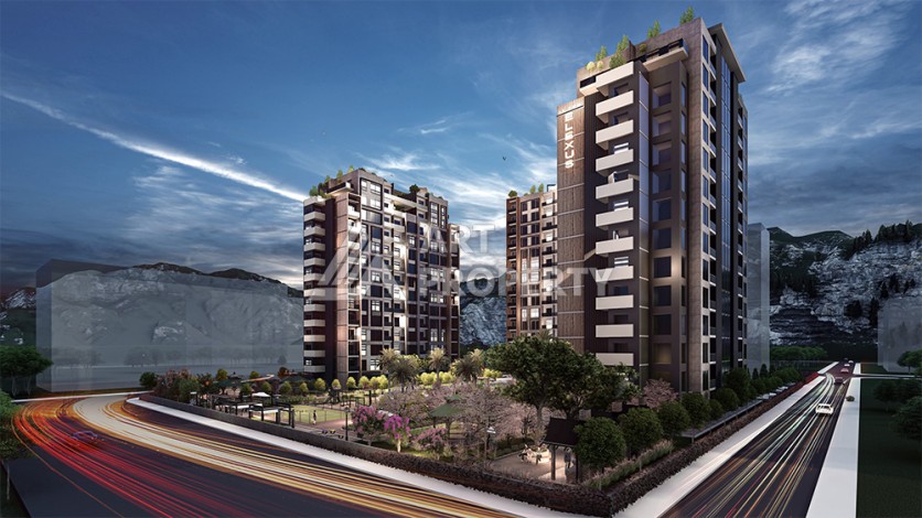 Уютные квартиры разных планировок от 60 кв.м. в Мерсине, Тедже - Ракурс 4