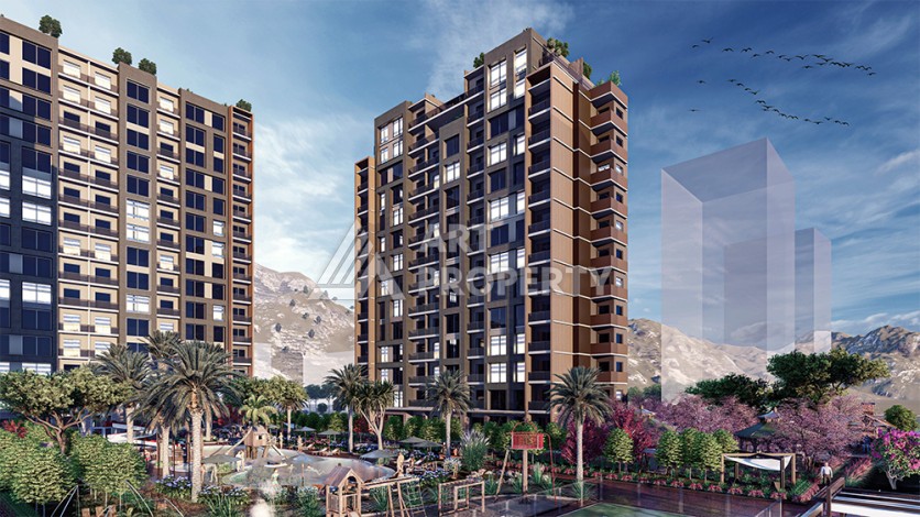 Уютные квартиры разных планировок от 60 кв.м. в Мерсине, Тедже - Ракурс 6