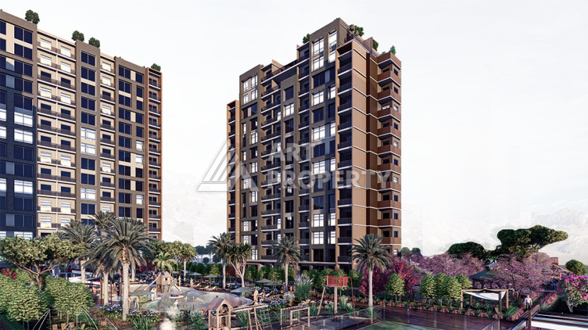 Уютные квартиры разных планировок от 60 кв.м. в Мерсине, Тедже - Ракурс 7