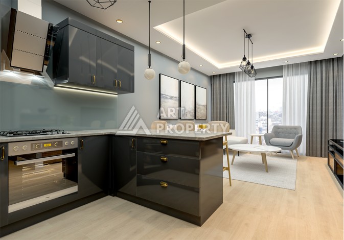 Уютные квартиры разных планировок от 60 кв.м. в Мерсине, Тедже - Ракурс 11