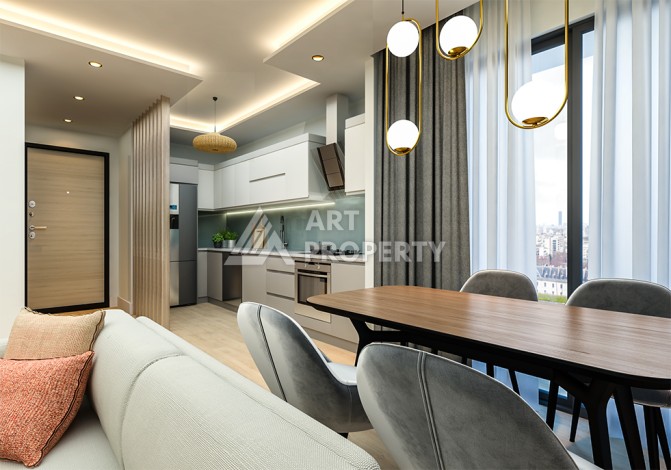 Уютные квартиры разных планировок от 60 кв.м. в Мерсине, Тедже - Ракурс 17