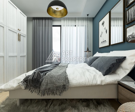 Уютные квартиры разных планировок от 60 кв.м. в Мерсине, Тедже - Ракурс 21