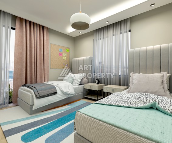 Уютные квартиры разных планировок от 60 кв.м. в Мерсине, Тедже - Ракурс 22