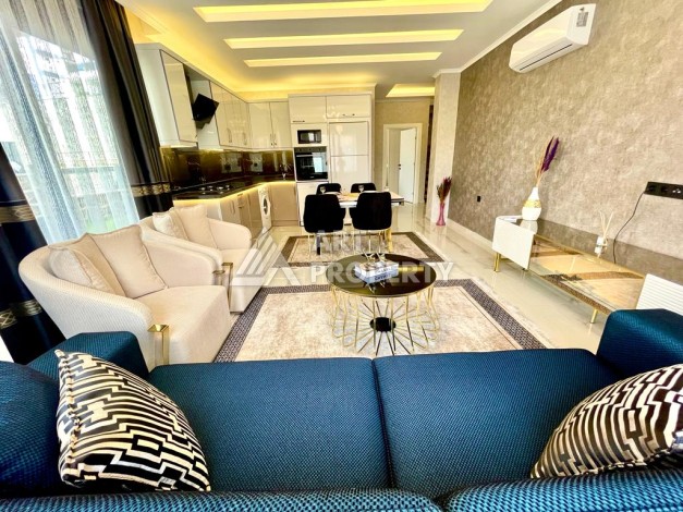 Шикарный дуплекс 2+1 с собственным садом  в районе Оба - Ракурс 6