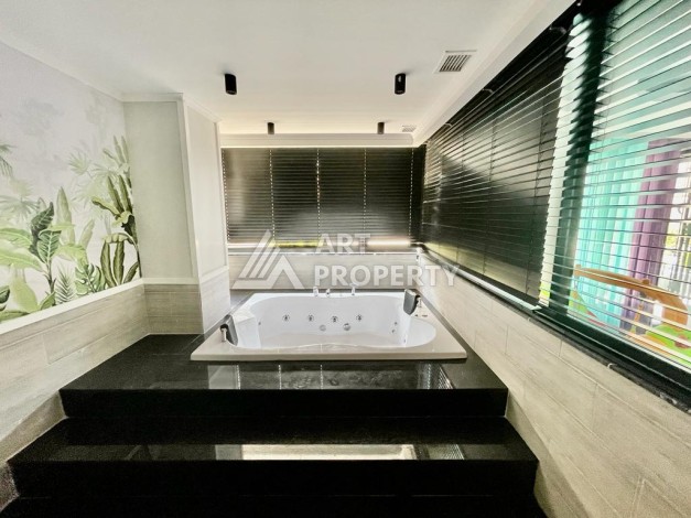 Шикарный дуплекс 2+1 с собственным садом  в районе Оба - Ракурс 25