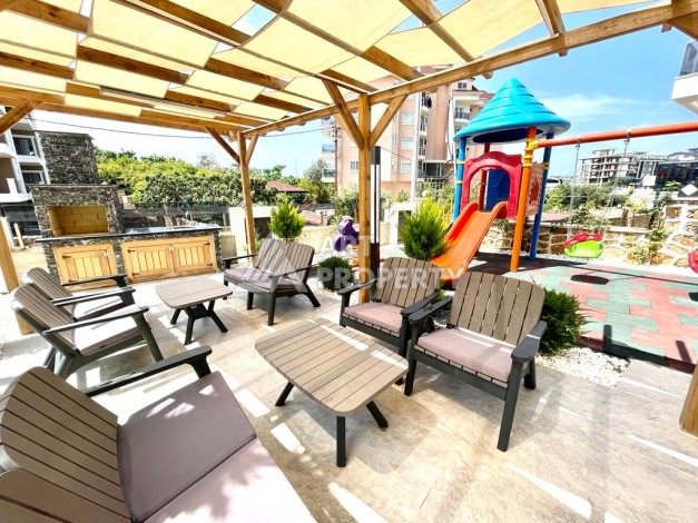 Шикарный дуплекс 2+1 с собственным садом  в районе Оба - Ракурс 27