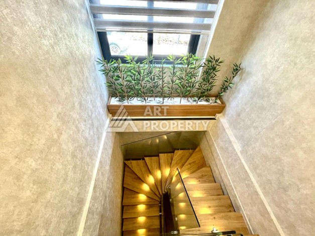 Шикарный дуплекс 2+1 с собственным садом  в районе Оба - Ракурс 28