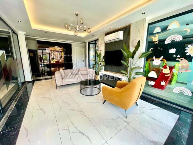 Шикарный дуплекс 2+1 с собственным садом  в районе Оба - Ракурс 29