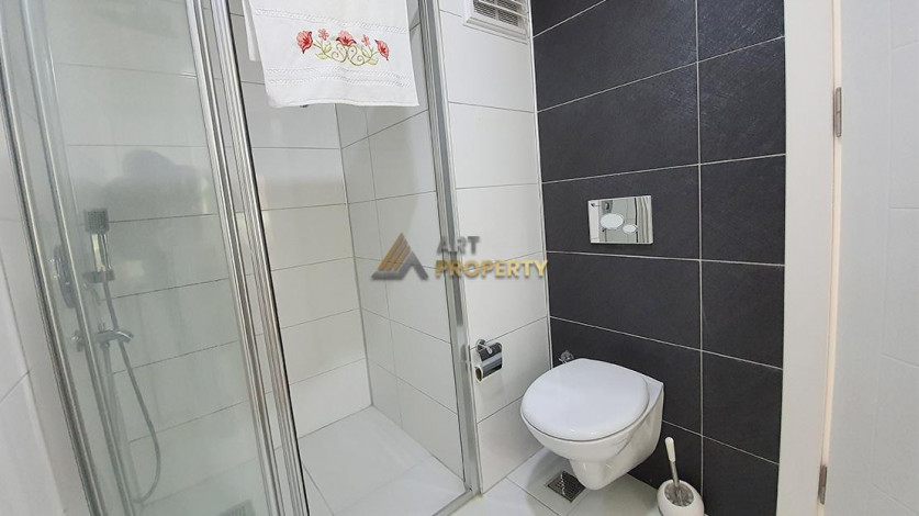 Трехкомнатная квартира с панорамным видом на Средиземное море в районе Махмутлар, Алания,120 м2 - Ракурс 26