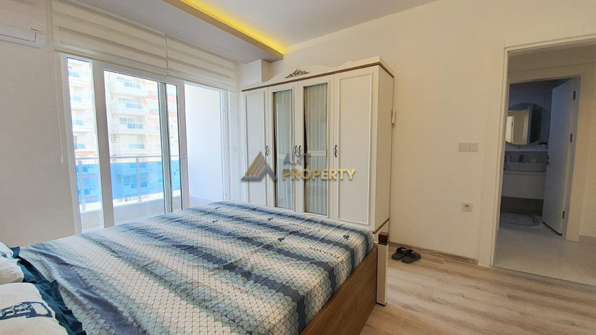 Трехкомнатная квартира с панорамным видом на Средиземное море в районе Махмутлар, Алания,120 м2 - Ракурс 28