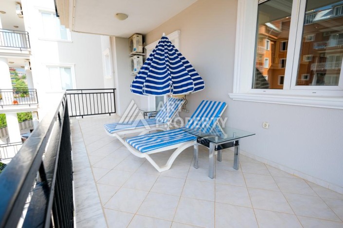 Квартира 2+1 с потрясающим видом на море и крепость в районе Тосмур - Ракурс 27