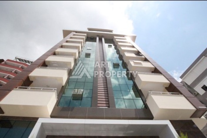 Квартира 1+1 возле пляжа Клеопатра в центре Алании - Ракурс 3