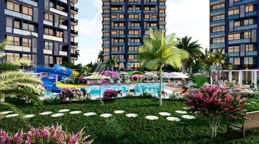 Квартиры 1+1 и 2+1 от 56 кв.м. рядом с пляжем. Тедже, Мерсин. - Ракурс 2