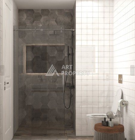 Квартиры 1+1 и 2+1 от 56 кв.м. рядом с пляжем. Тедже, Мерсин. - Ракурс 16