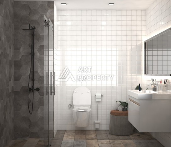 Квартиры 1+1 и 2+1 от 56 кв.м. рядом с пляжем. Тедже, Мерсин. - Ракурс 17