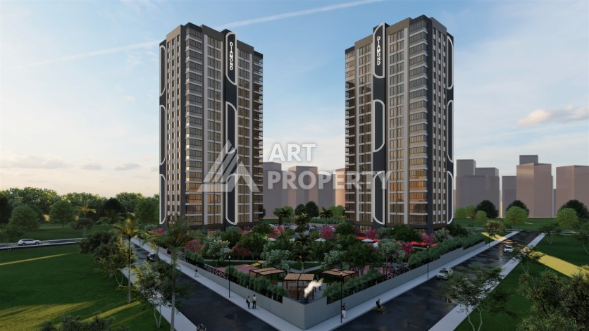 Продажа элитных апартаментов 5+1 площадью 245 кв.м. Мезитли, Мерсин. - Ракурс 2