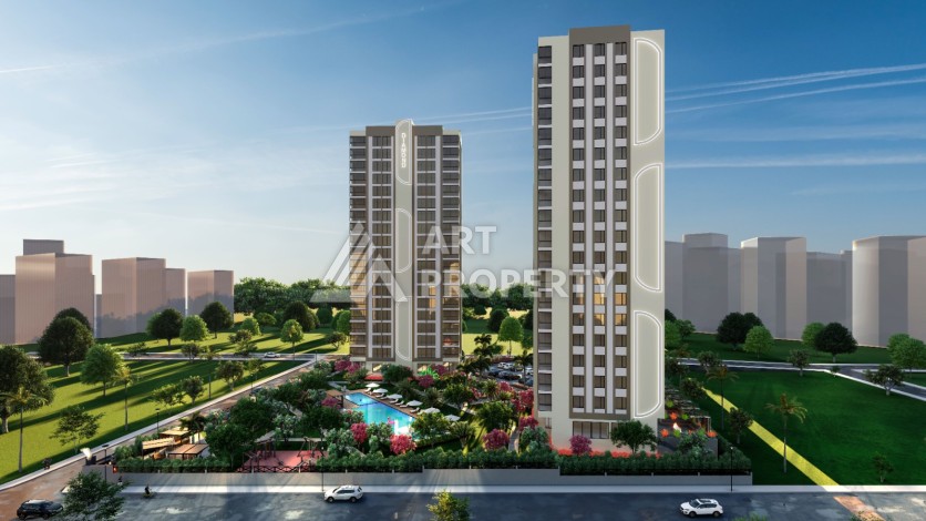 Продажа элитных апартаментов 5+1 площадью 245 кв.м. Мезитли, Мерсин. - Ракурс 5