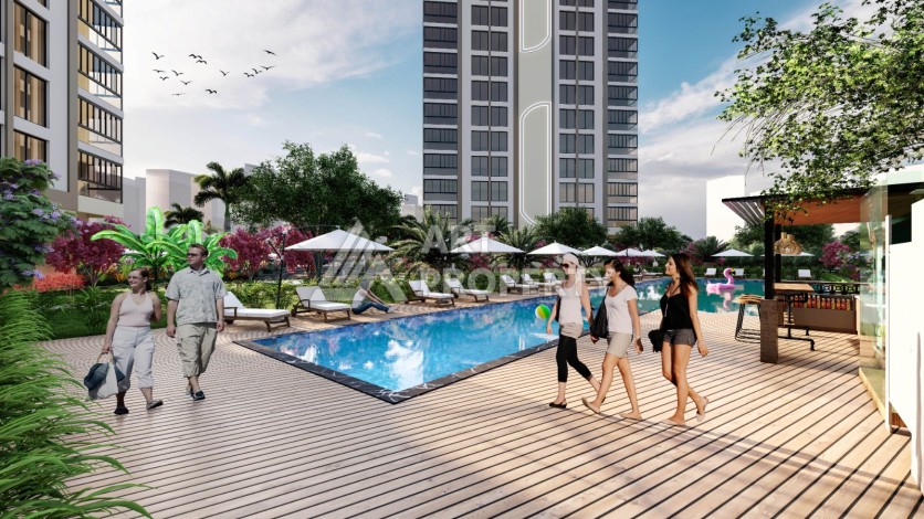 Продажа элитных апартаментов 5+1 площадью 245 кв.м. Мезитли, Мерсин. - Ракурс 10