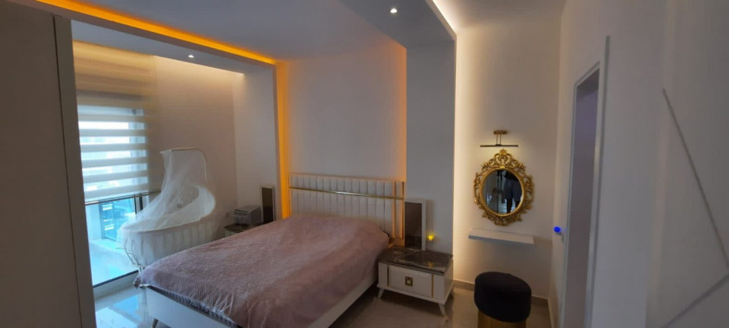 Трехкомнатная квартира в комплексе премиум класса, в 400 метрах от Средиземного моря,Махмутлар, Алания, 130 м2 - Ракурс 9