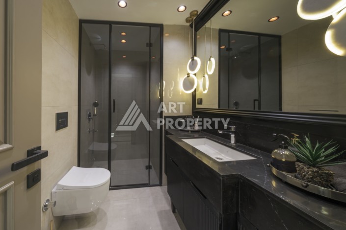 Продажа элитных апартаментов 5+1 площадью 245 кв.м. Мезитли, Мерсин. - Ракурс 25