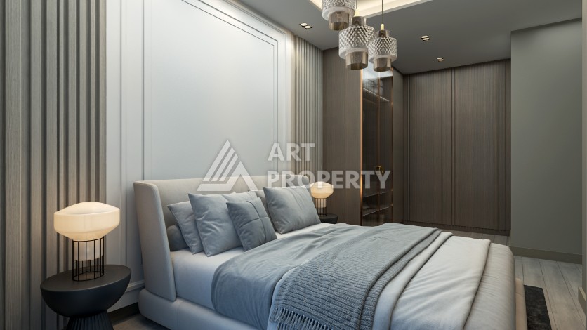 Грандиозный проект в Мерсине с квартирами от 70 до 105 кв.м. в районе Тарсус. - Ракурс 15