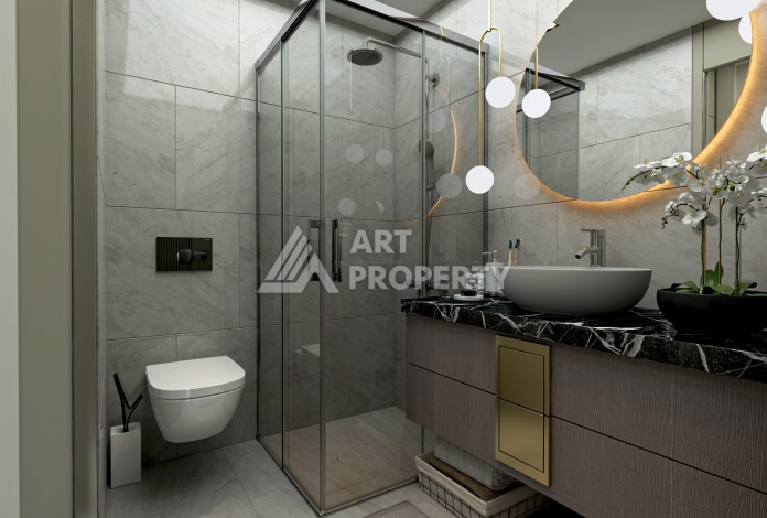 Грандиозный проект в Мерсине с квартирами от 70 до 105 кв.м. в районе Тарсус. - Ракурс 16