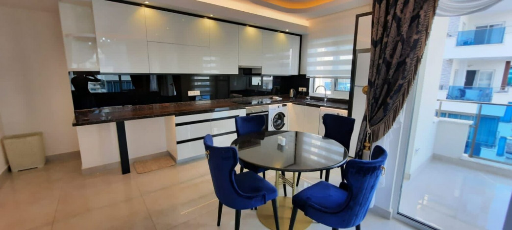 Трехкомнатная квартира в комплексе премиум класса, в 400 метрах от Средиземного моря,Махмутлар, Алания, 130 м2 - Ракурс 15