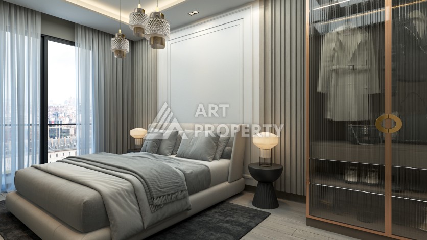 Грандиозный проект в Мерсине с квартирами от 70 до 105 кв.м. в районе Тарсус. - Ракурс 18