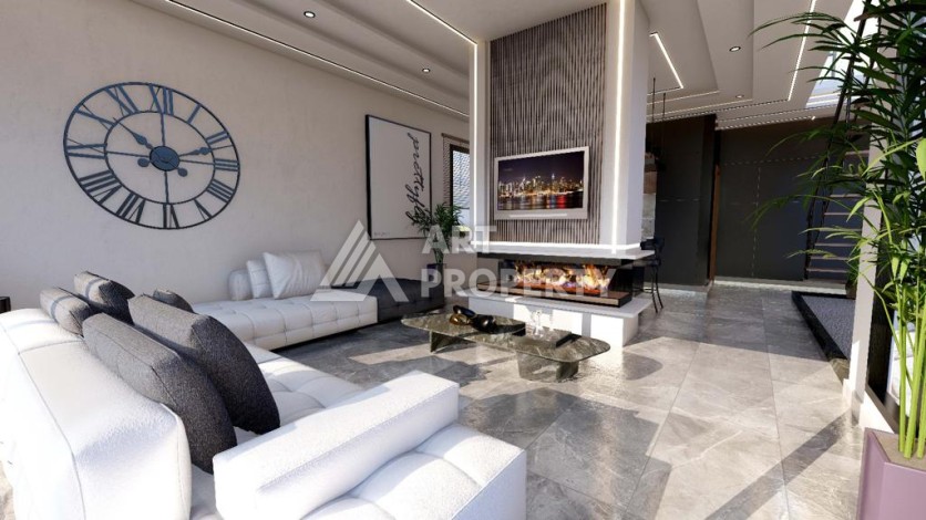 Комплекс шикарных вилл на Северном Кипре в 400 метрах от моря - Ракурс 2