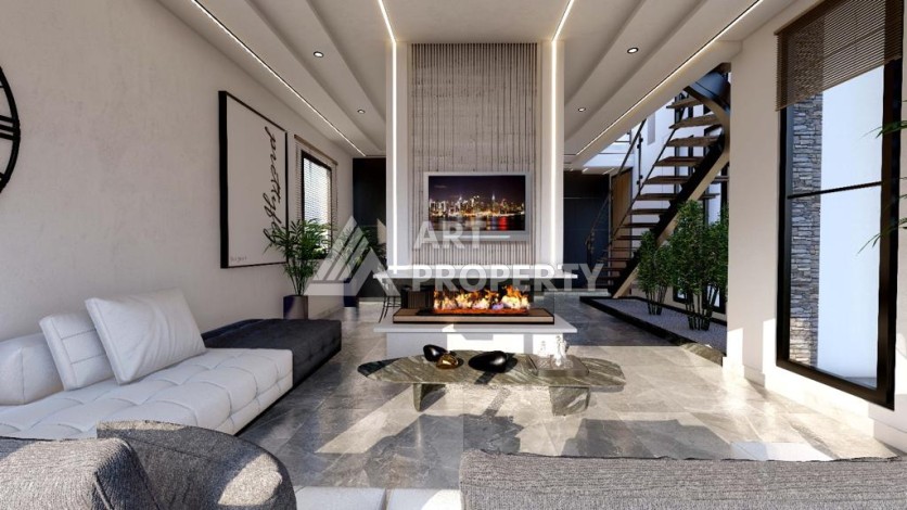 Комплекс шикарных вилл на Северном Кипре в 400 метрах от моря - Ракурс 4